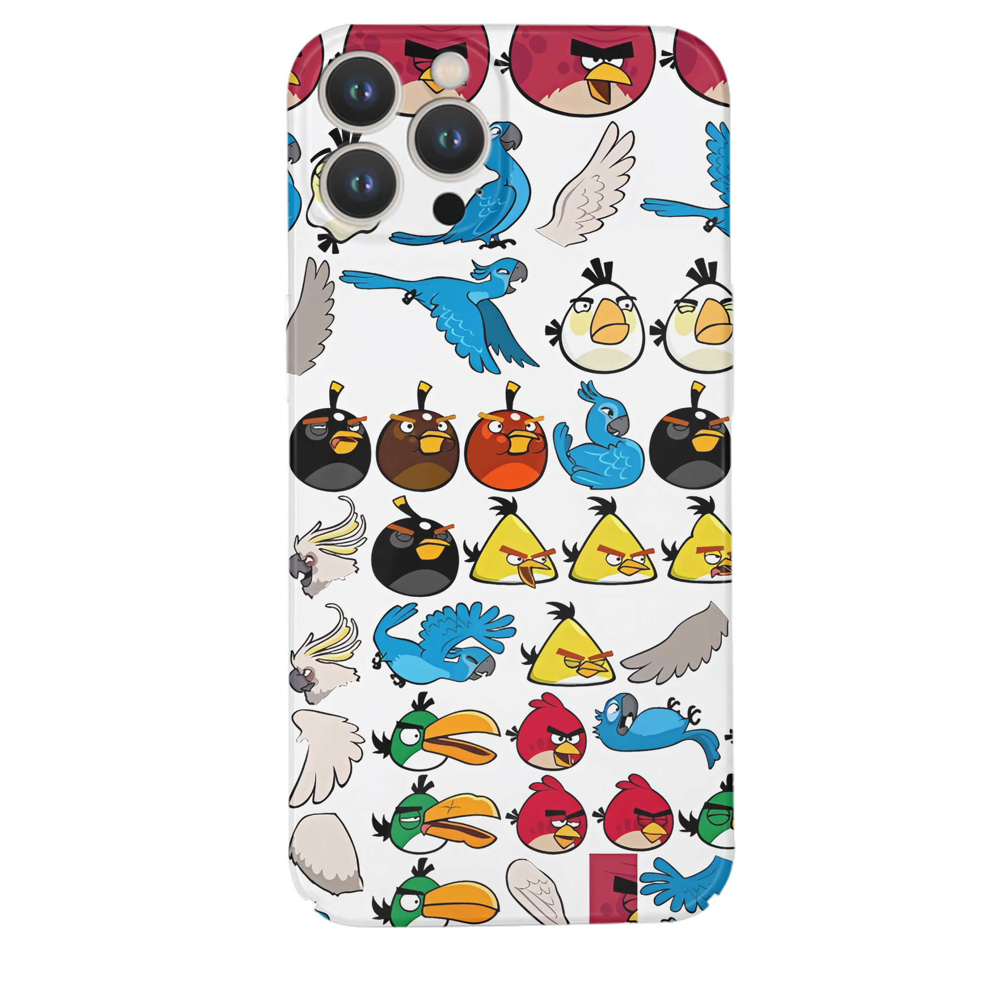 （画像用） Angry Birds アングリーバード 【iPhone 14シリーズ対応】ハードケース